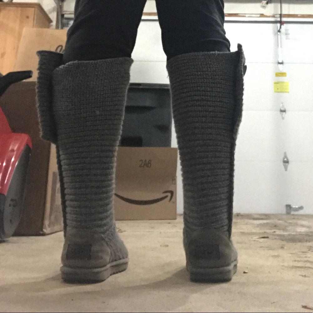 Tall Gray Button Uggs - image 6